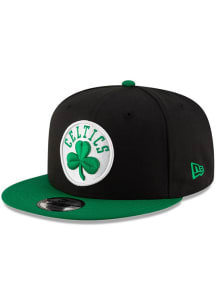New Era Boston Celtics Black 2T Basic 9FIFTY Mens Snapback Hat