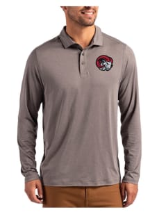 Cutter and Buck Winston-Salem State University Mens Graphite Coastline Long Sleeve Polo Shirt