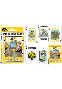 Yellow Iowa Hawkeyes Fan Deck Playing Cards