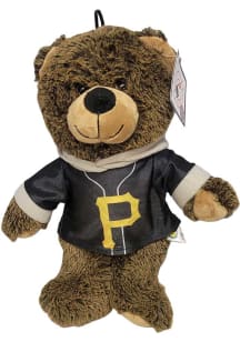 Pittsburgh Pirates 14in T-Shirt Bear Plush - Black
