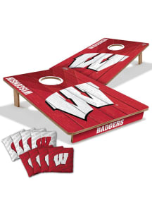 Red Wisconsin Badgers 2x3 Corn Hole