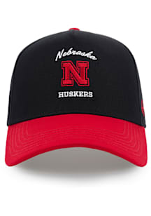 Nebraska Cornhuskers 2T Tradition Adjustable Hat - Black