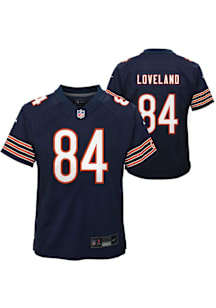 Colston Loveland Chicago Bears Youth Navy Blue Nike Game Football Jersey