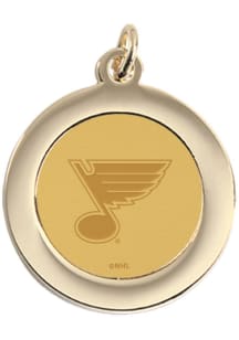 CSI St Louis Blues Gold Pendant Womens Necklace