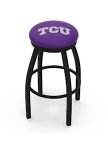 TCU Horned Frogs Black Pub Stool - Black