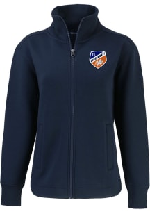 Cutter and Buck FC Cincinnati Womens Navy Blue Roam Light Weight Jacket