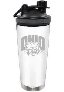 Ohio Bobcats 24oz Stainless Steel Bottle - White