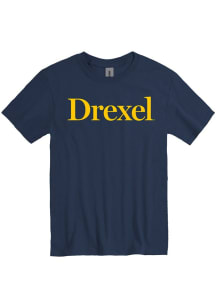 Drexel Dragons Rally Loud Short Sleeve T Shirt - Navy Blue