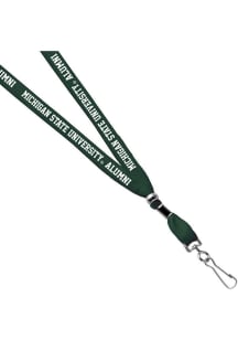 Green Jardine Michigan State Spartans 3/8 Alumni Sublimated Lanyard