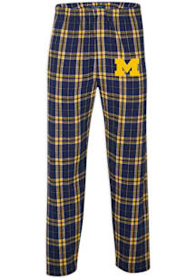 Michigan Wolverines Mens Navy Blue Classic Sleep Pants