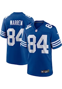 Tyler Warren  Nike Indianapolis Colts Blue Alt Football Jersey