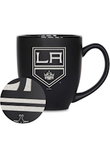 Los Angeles Kings Primary Bistro Ceramic Mug - Black