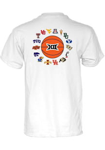 Blue 84 Big 12 White All Team Basketball Short Sleeve T Shirt