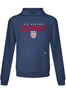Levelwear USMNT Mens Navy Blue Relay Carve Hood