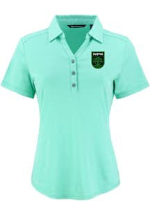 Cutter and Buck Austin FC Womens Green Forge Eco Polo Short Sleeve Polo Shirt