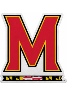 Red Maryland Terrapins Logo Shaped Pennant