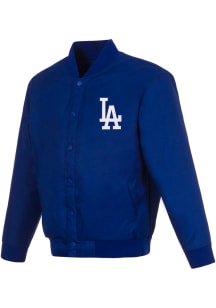 Los Angeles Dodgers Mens Blue Poly Twill Medium Weight Jacket