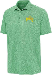 Antigua Tampa Bay Rowdies Mens Green Par 3 Short Sleeve Polo