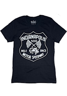 Indianapolis Black 500 Mile Race Badge Short Sleeve Fashion T Shirt