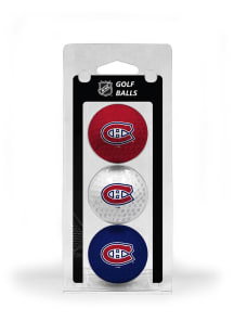 Montreal Canadiens 3 Pack Golf Balls