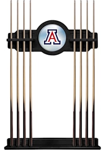 Arizona Wildcats Solid Wood Cue Rack Pool Table