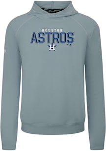 Levelwear Houston Astros Grey Mandate Carve Long Sleeve T Shirt