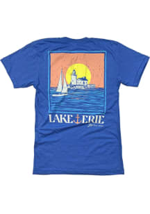GV Art + Design Cleveland Blue Lake Erie Short Sleeve Fashion T Shirt