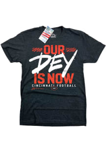 GV Art + Design Cincinnati Bengals Charcoal Our Dey Is Now Short Sleeve Fashion T Shirt