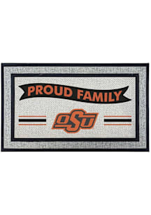 Oklahoma State Cowboys Proud Family 18x30 Door Mat
