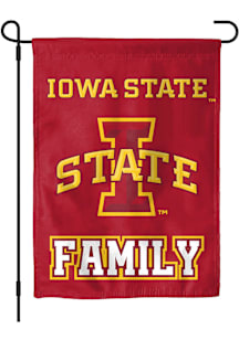 Iowa State Cyclones Family Garden Flag - Cardinal