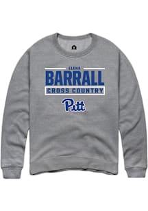 Elena Barrall Rally Mens Graphite Pitt Panthers NIL Stacked Box Player Crew