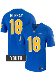 Rashan Murray Nike Youth Blue Pitt Panthers NIL Name And Number Football Jersey Jersey