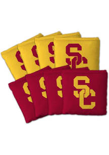 Red USC Trojans 8pk Corn Hole Bags