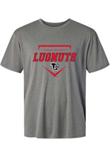 Summit Sportswear Lansing Lugnuts Graphite Homeplate Short Sleeve T Shirt