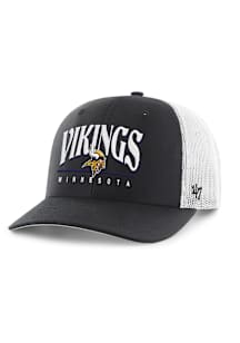 47 Minnesota Vikings Arid Trucker RF Adjustable Hat - Black