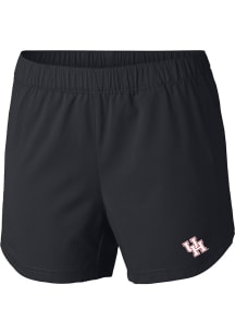 Columbia Houston Cougars Womens Black Heat Seal Tamiami Pull-On Shorts