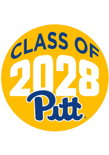 Blue Pitt Panthers 3&quot; Class of 2028 Button