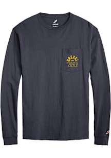 Drexel Dragons Navy Blue L2 Long Sleeve T Shirt