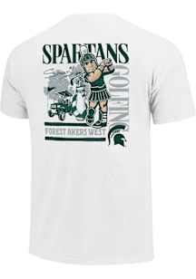 Michigan State Spartans White SS Tee Short Sleeve T Shirt