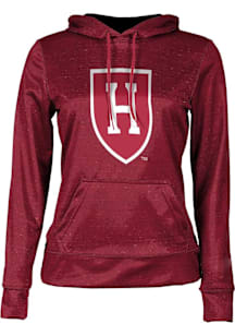 ProSphere Harvard Crimson Womens Crimson Heather Hooded Sweatshirt