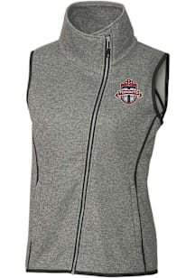 Cutter and Buck Toronto FC Womens Grey Mainsail Asymmetrical Vest
