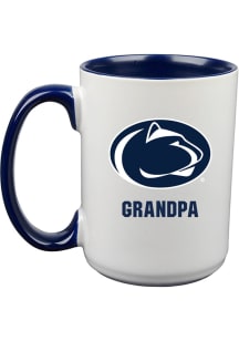White Penn State Nittany Lions Grandpa 15oz Ceramic Mug