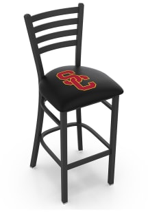 Black USC Trojans Stationary Pub Stool