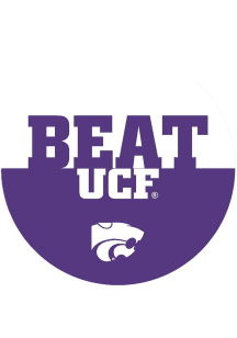 Purple K-State Wildcats BEAT UCF 3&quot; Button