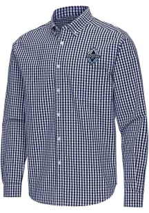 Antigua Vancouver Whitecaps FC Mens Navy Blue Ellis Long Sleeve Dress Shirt