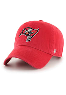 47 Tampa Bay Buccaneers Red Clean Up Youth Youth Adjustable Hat