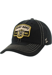 Fort Hays State Tigers Headrest Adjustable Hat - Black