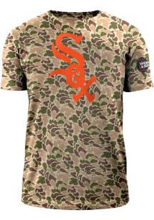 New Era Chicago White Sox Green Duck Camo Short Sleeve T Shirt