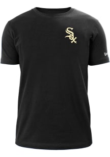 New Era Chicago White Sox Black Tonal 2 Tone Short Sleeve T Shirt