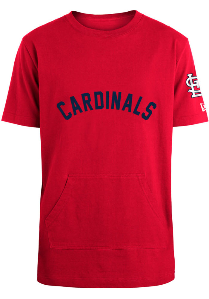 St. Louis Cardinals 47 Brand Gray with Distressed Logo Throwback Club SS T- Shirt